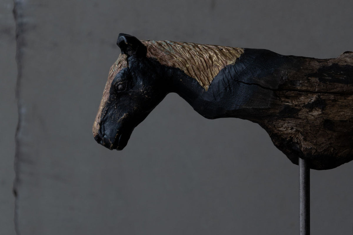 Norihisa Mizuta / Brass and Driftwood Horse B