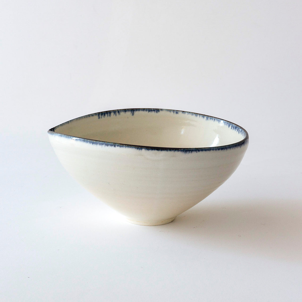 中里花子 Almond Bowl S ブルー皮鯨