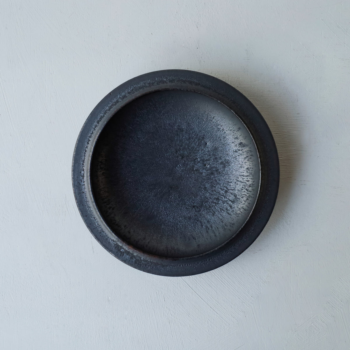 船串篤司 プレート round 15cm 黒