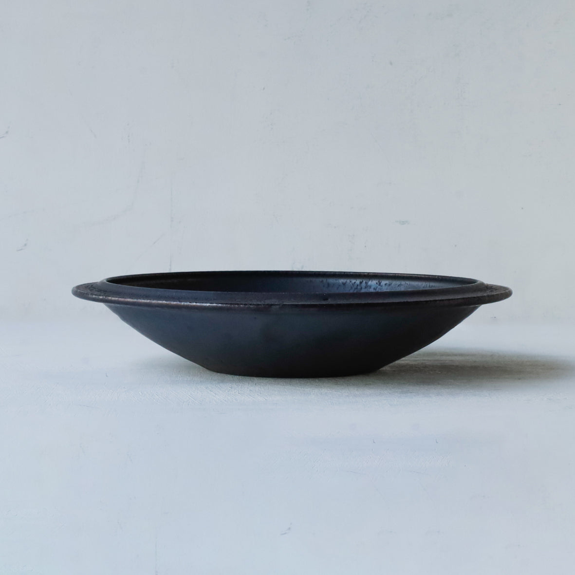 船串篤司 プレート round 21cm 黒