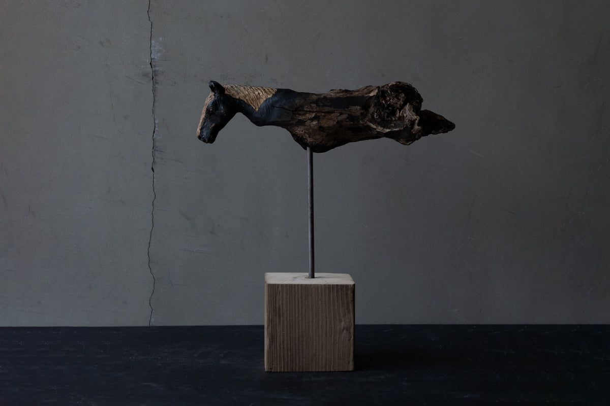 Norihisa Mizuta / Brass and Driftwood Horse B