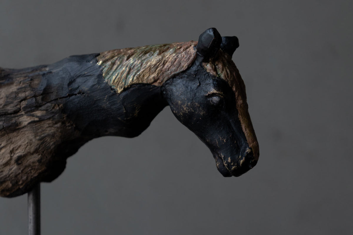 Norihisa Mizuta / Brass and Driftwood Horse B