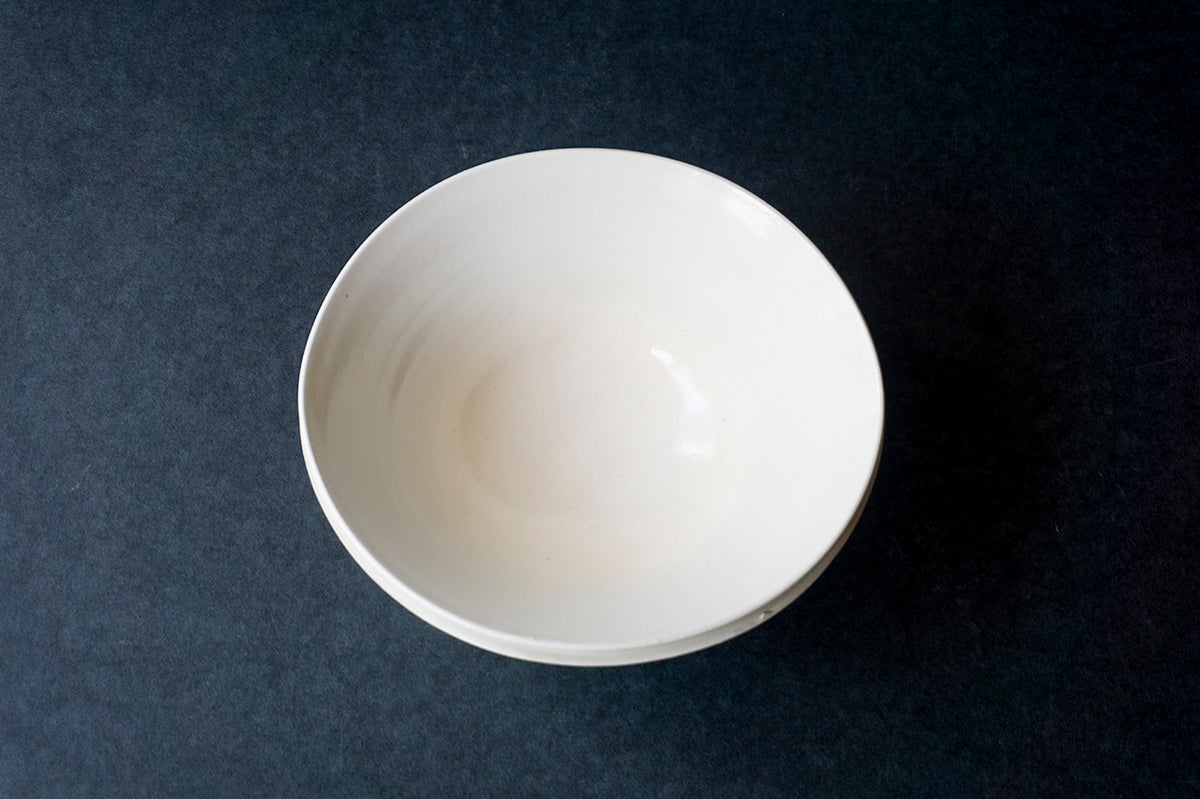 21 Double Lip Bowl S White